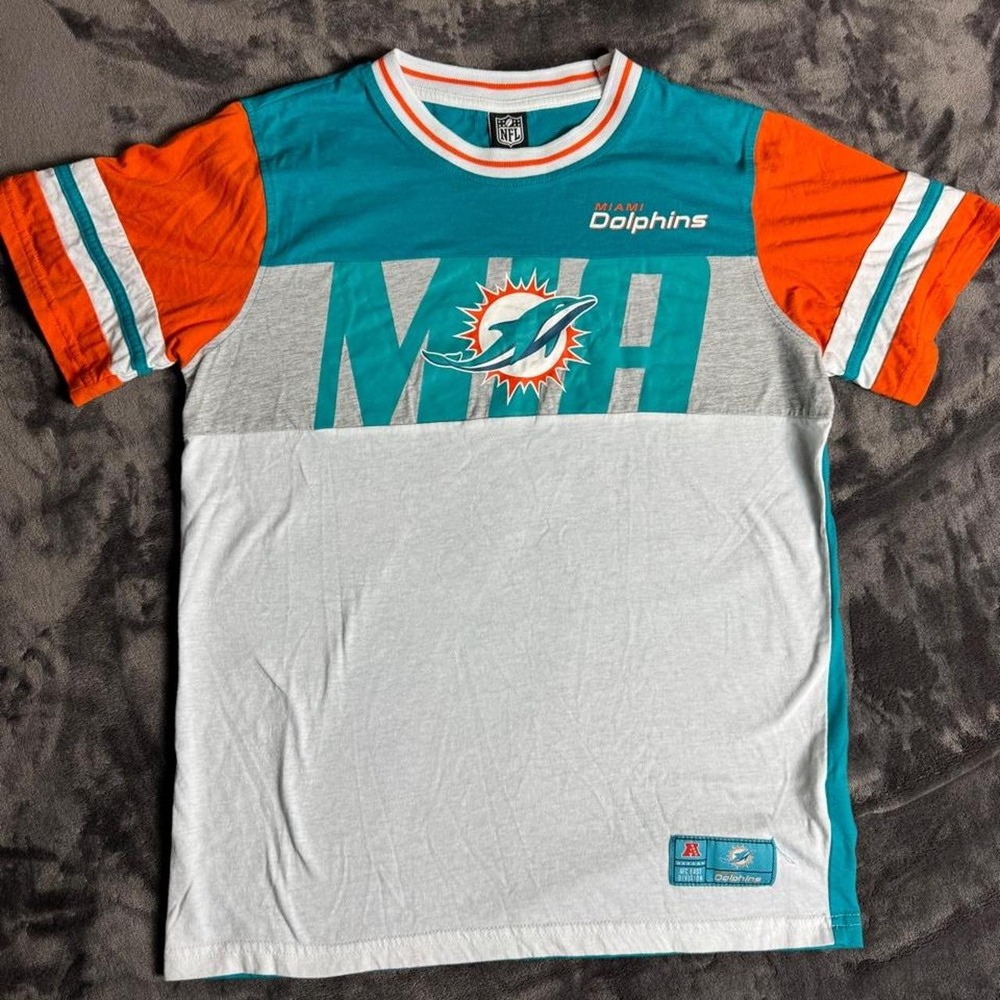 Miami Dolphins Shirt Youth XL or Adult male small